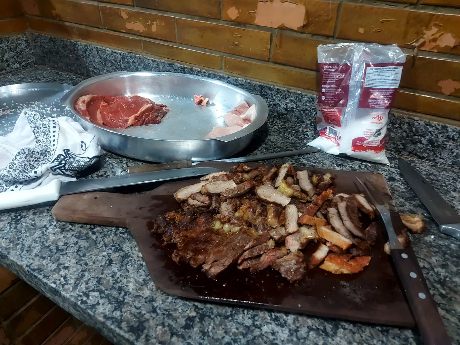 Churrasco dos homens - Janeiro 2024